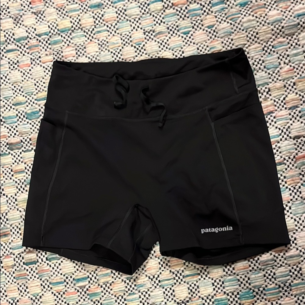 Patagonia Women's Endless Run Black Shorts
